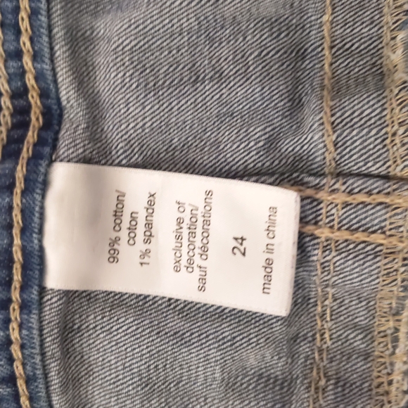 Maurice's denim shorts size 24 - Picture 6 of 8